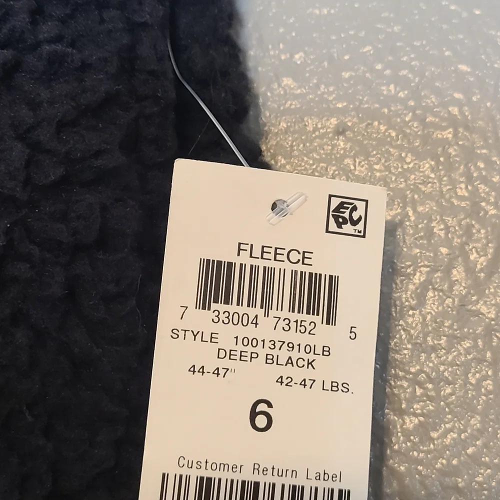 Epic Threads Cozy Black Kids Bottoms Size 6 NWT Pockets Fleece